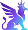 Blinking griffin logo
